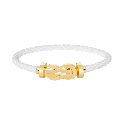 [AuraEcho]CHANCE LARGE 8 FIGURE BUCKLE NO DIAMOND BRACELET GOLD