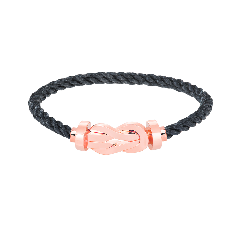 [AuraEcho]CHANCE LARGE 8 FIGURE BUCKLE NO DIAMOND BRACELET ROSE GOLD