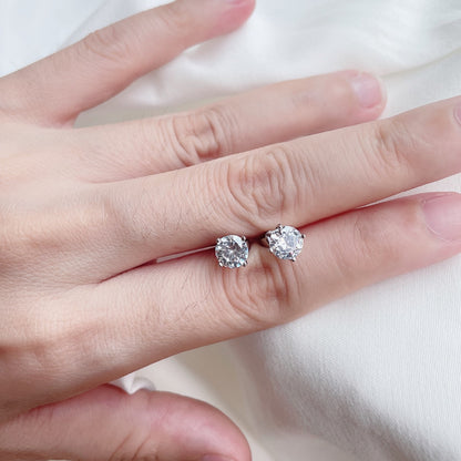 [AuraEcho]Unique Round Shape Earrings