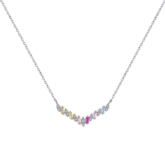 [AuraEcho]Dazzling Rainbow Necklace