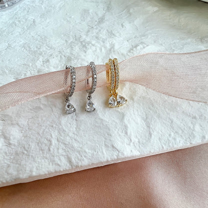 [AuraEcho]Luxurious Geometric Drop Earrings