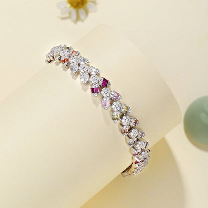 [AuraEcho]Dainty Exquisite Flower Shape Daily Bracelet
