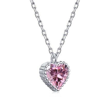 [AuraEcho]Ornate Heart Shape Necklace
