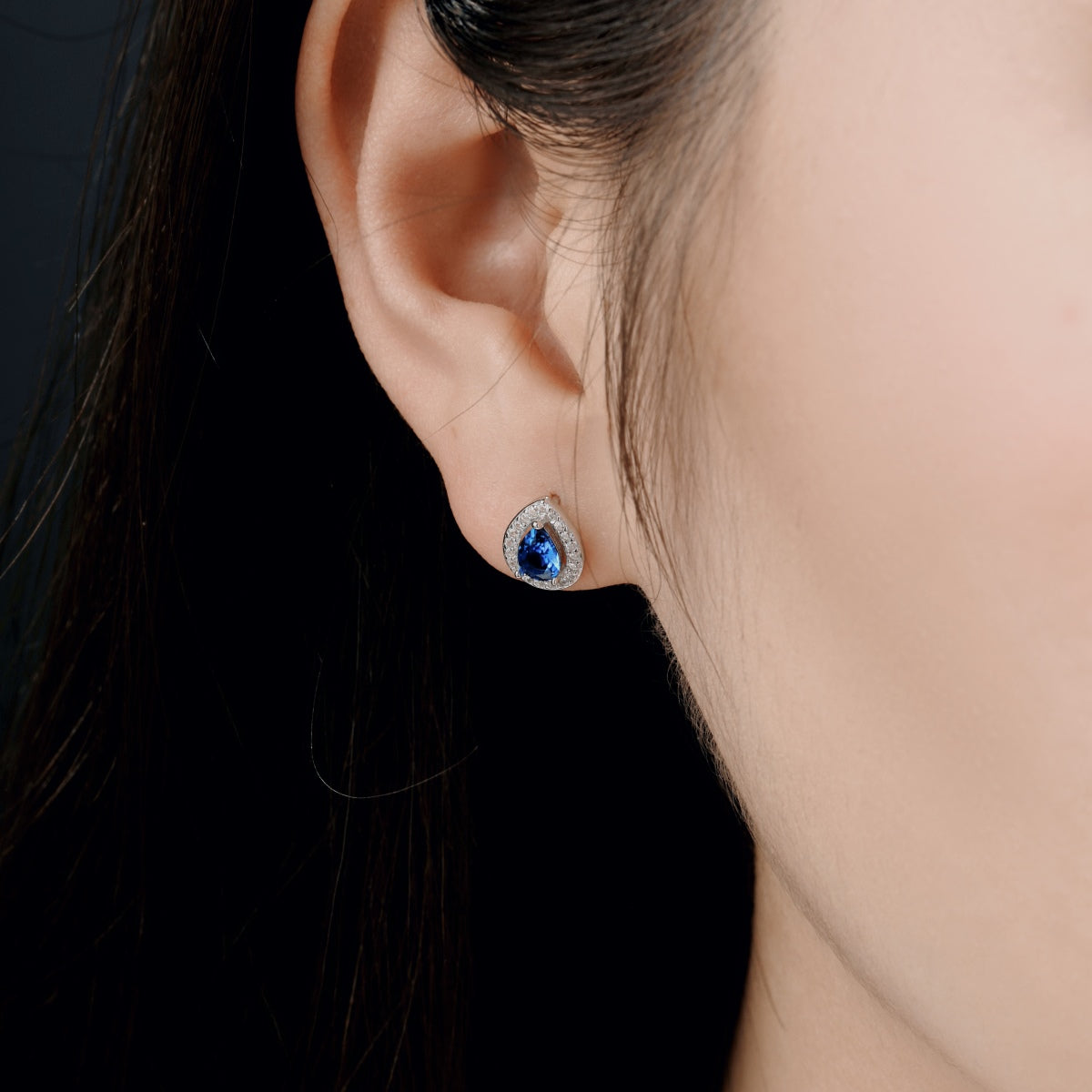 [AuraEcho]Luxurious Water Drop Shape Earrings