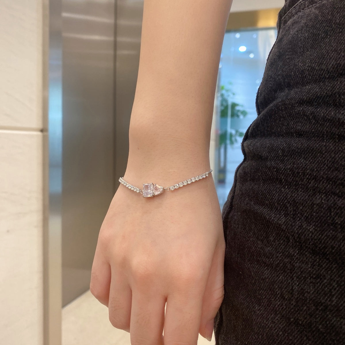 [AuraEcho]Dazzling Unique Multi Shape Lover Bracelet