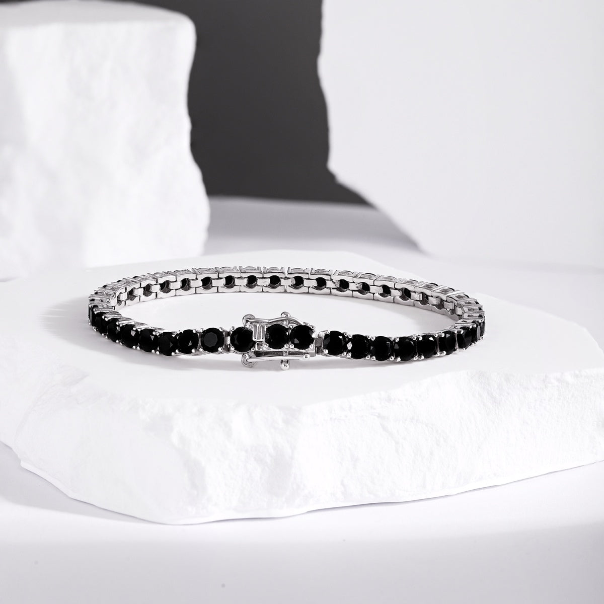 [AuraEcho]Radiant Colorful Round Cut Party Bracelet