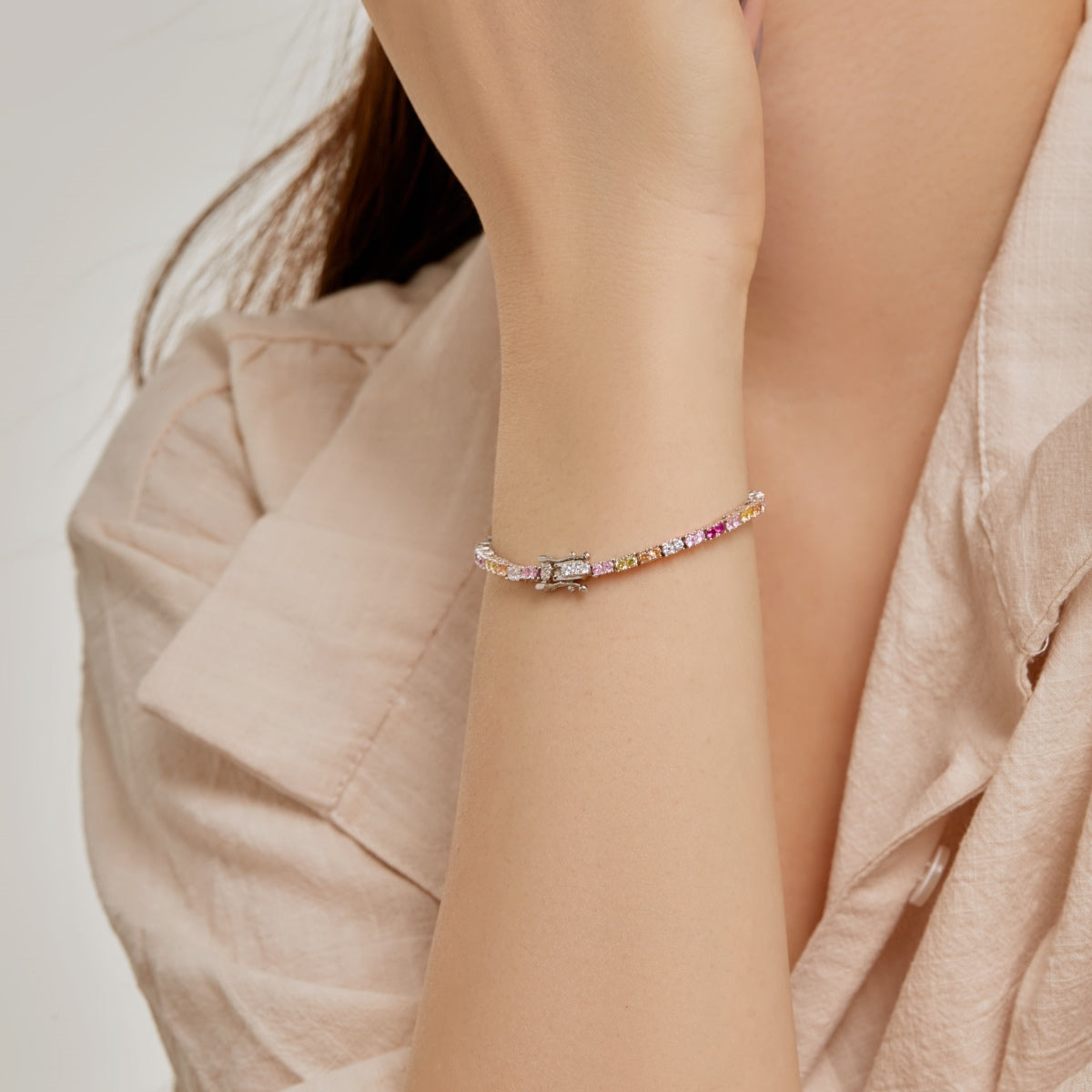 [AuraEcho]Delicate Romantic Heart Shape Lover Bracelet