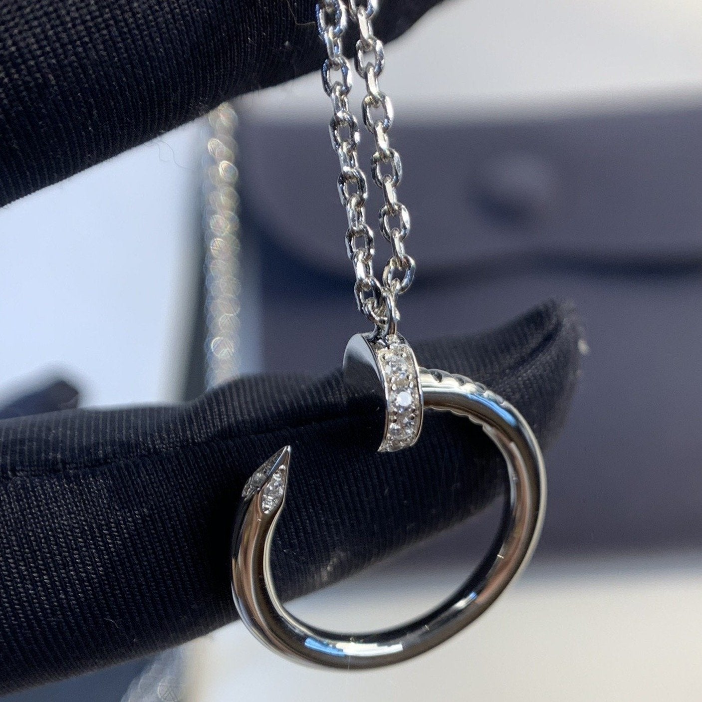 [AuraEcho]JUSTE NECKLACE SILVER