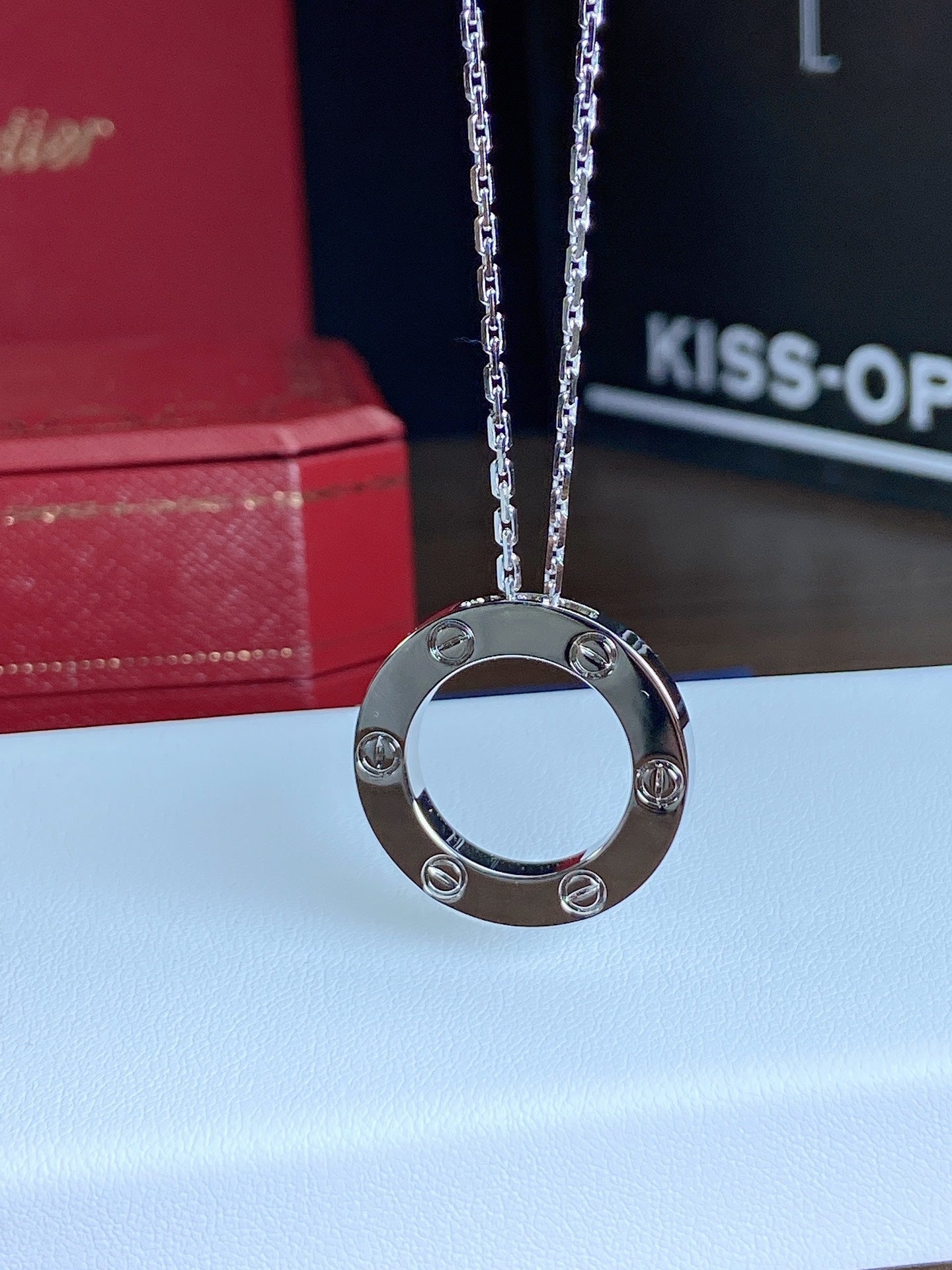 [AuraEcho]LOVE NECKLACE 16MM