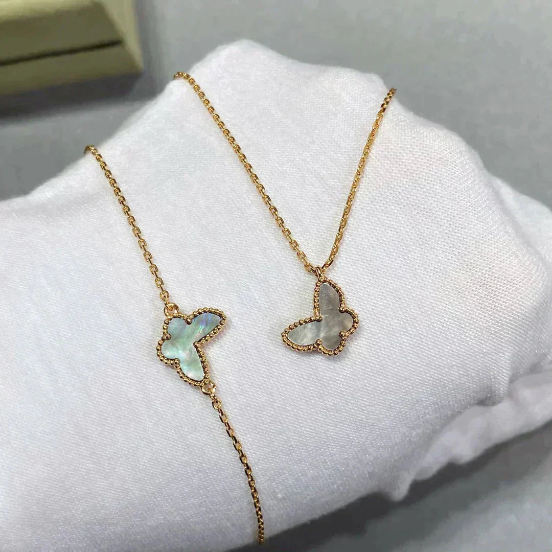 [AuraEcho]BUTTERFLY DARK MOP BUTTERFLY BRACELET