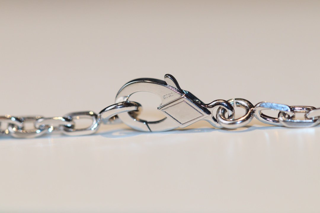 [AuraEcho]CLOVER 20 MOTIFS ONYX DIAMOND SILVER