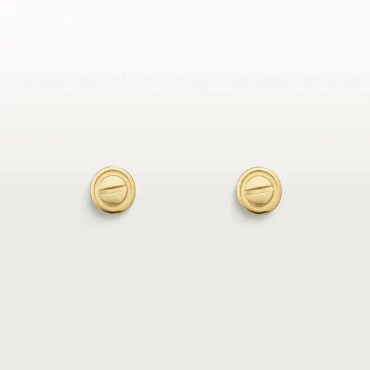 [AuraEcho]LOVE EARRINGS GOLD 10MM