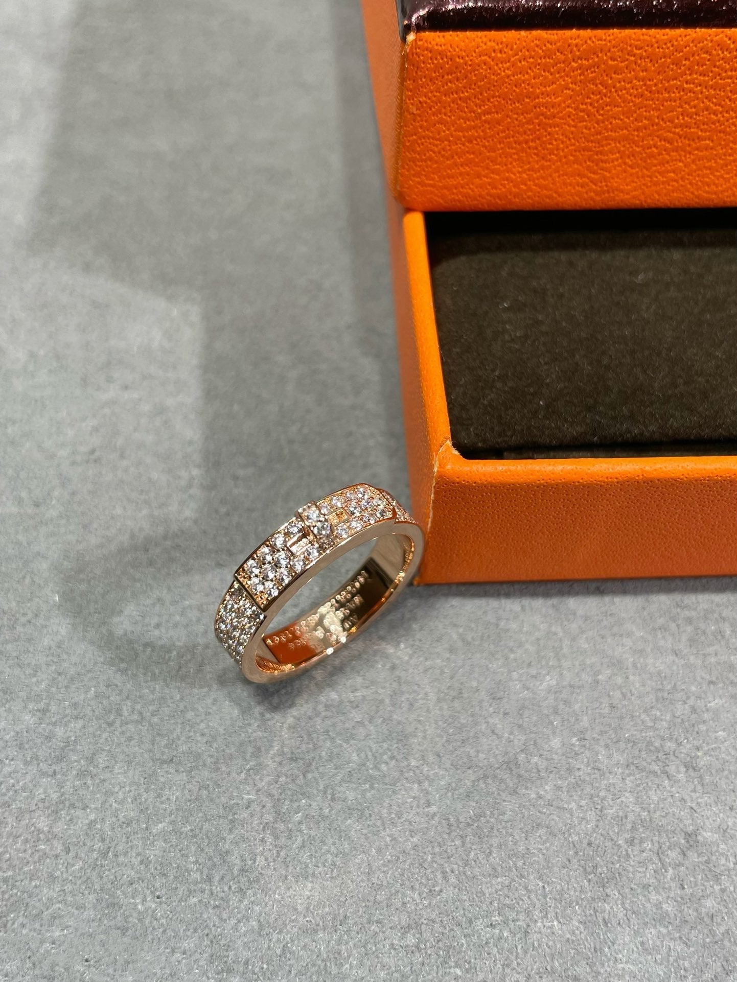 [AuraEcho]KELLY PINK GOLD DIAMOND RING