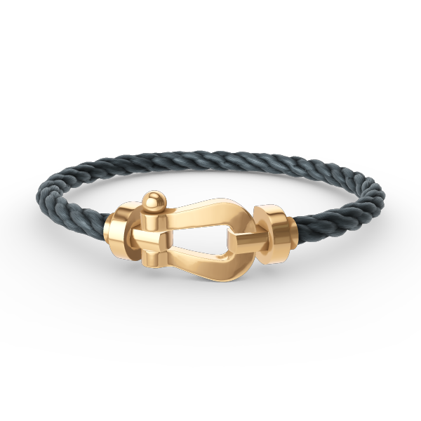 [AuraEcho]FORCE LARGE HORSESHOE NO DIAMOND BRACELET GOLD