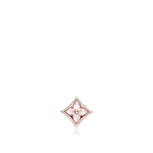 [AuraEcho]STAR MOP PINK GOLD EARRINGS
