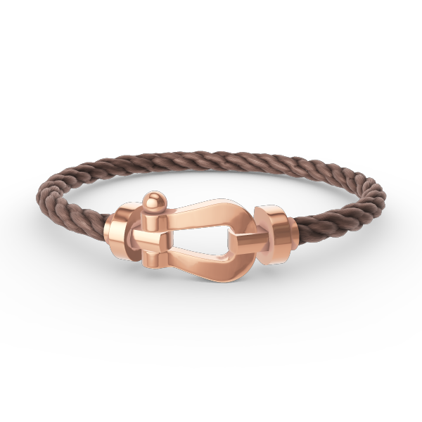 [AuraEcho]FORCE LARGE HORSESHOE NO DIAMOND BRACELET ROSE GOLD