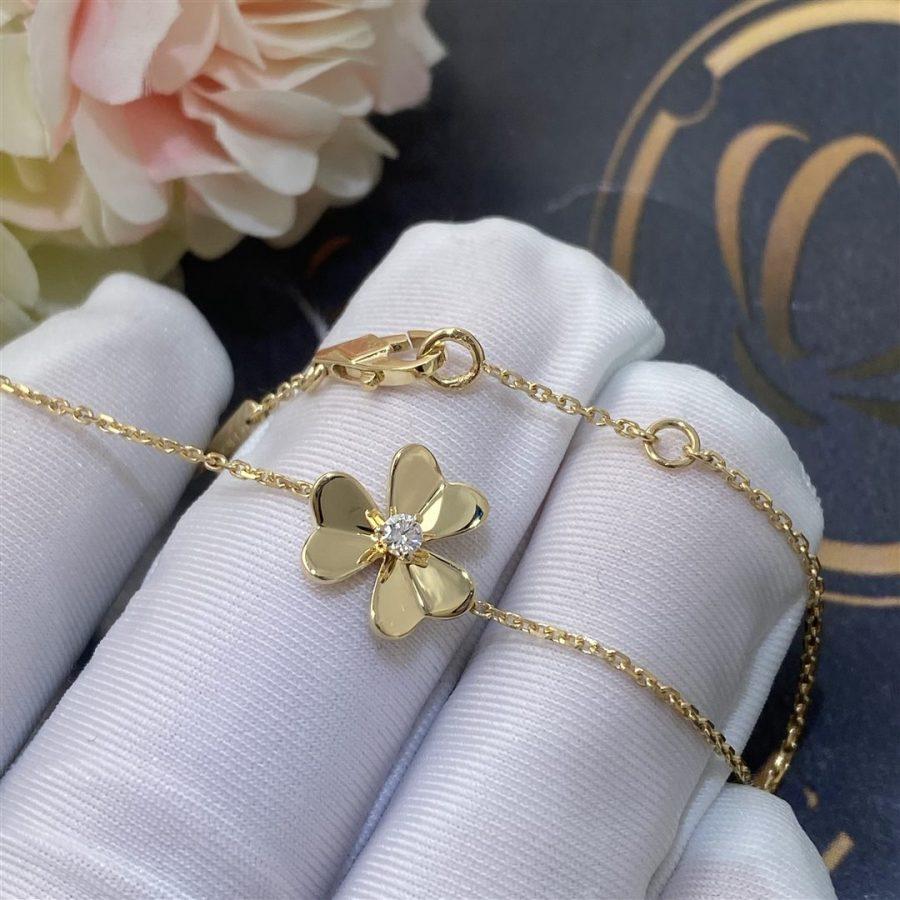 [AuraEcho]FRIVOLE GOLD FLOWER BRACELET