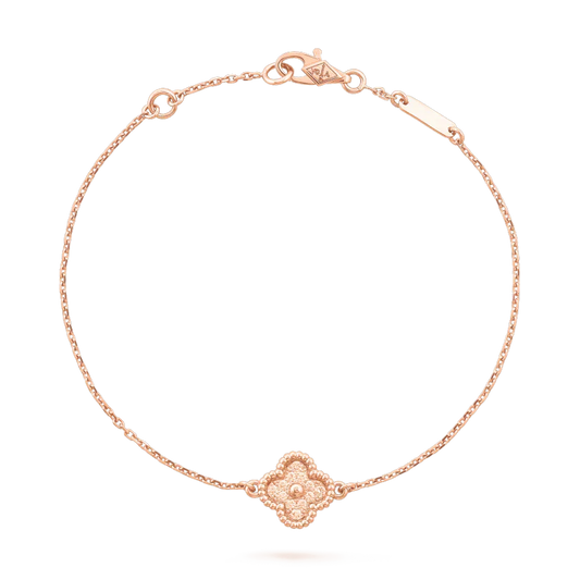 [AuraEcho]CLOVER SINGLE FLOWER BRACELET