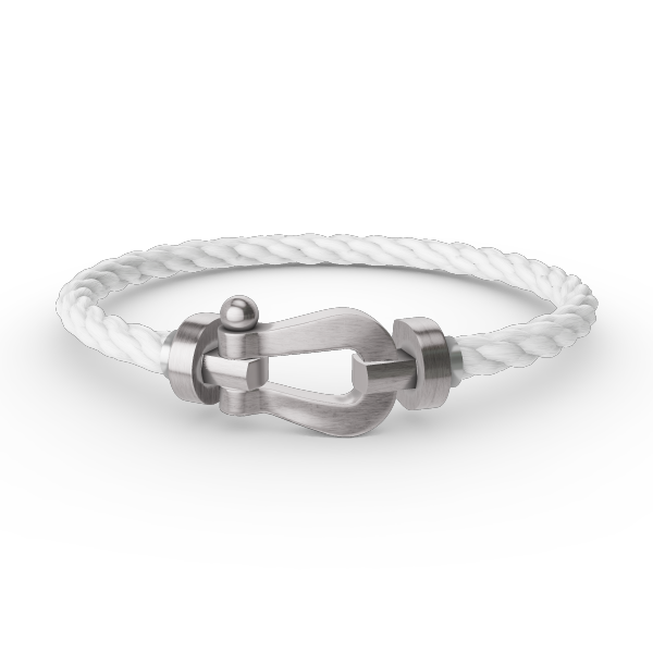 [AuraEcho]FORCE LARGE HORSESHOE NO DIAMOND BRACELET SILVER